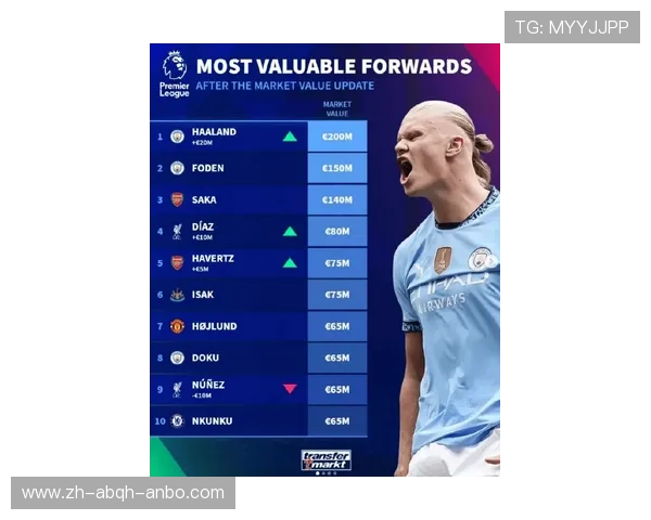 英超身价最高球员排行榜及其转会市场动态解析